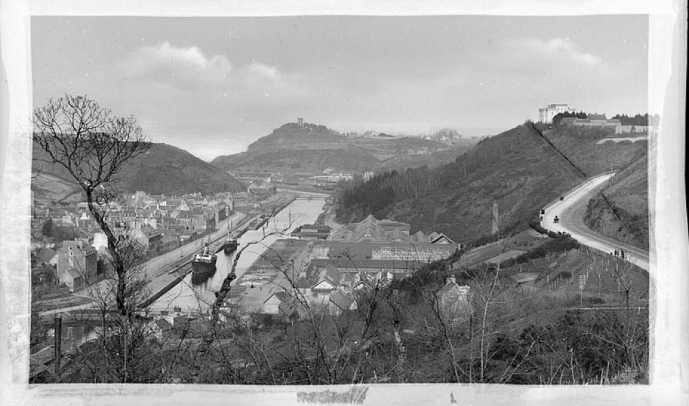 Carte postale avec vue sur la villa Rohannec'h et le port du Légué au début du XXe siècle © Archives départementales des Côtes d'Armor, 19 Fi 397 