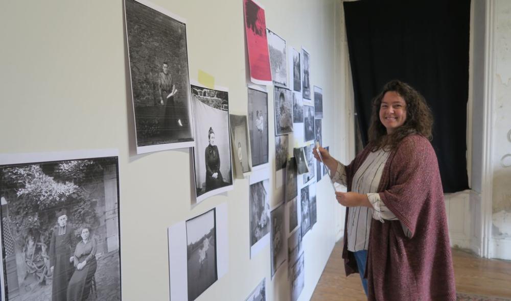 Marynn Gallerne en résidence à la villa Rohannec'h, 2024