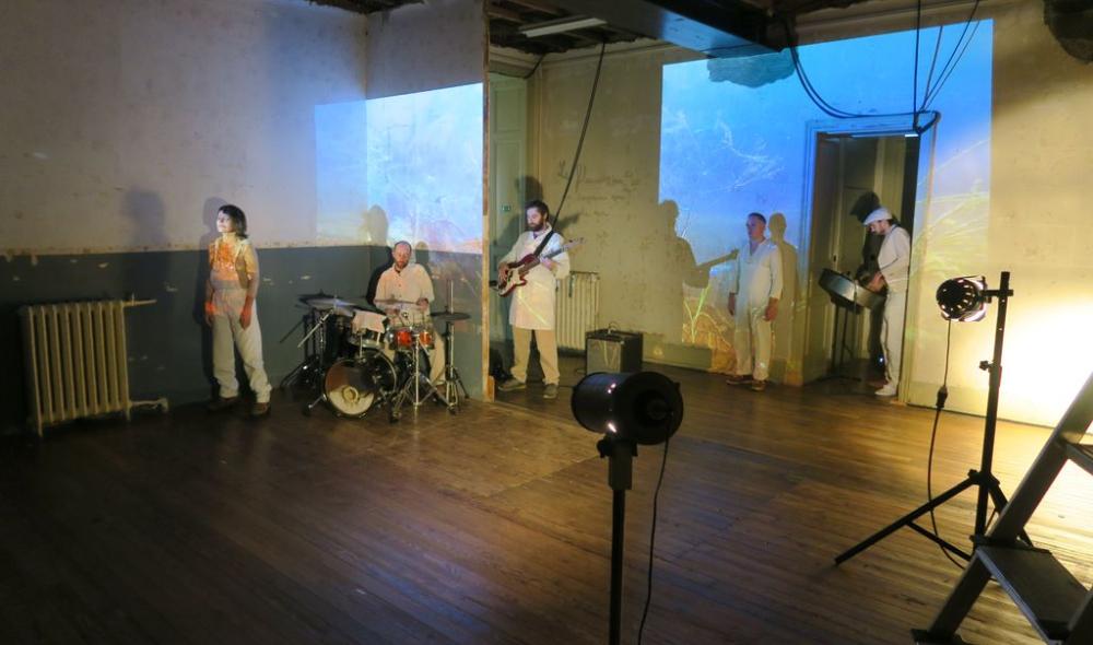 Tournage du clip musical du groupe Faustroll, décembre 2024