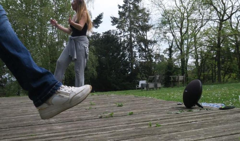 Atelier danse avec Soa Le Clec'h avec l'association Adalea, juin 2025