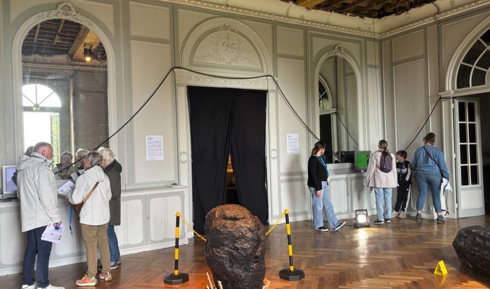 Exposition sortie de résidence de Jonas Hejduk "Crash.jpeg", septembre 2025